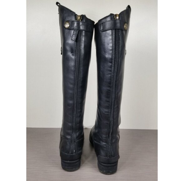 Sam Edelman Penny Riding Boot, Black Leather, Womens Size 6 M / 36 - Picture 5 of 9